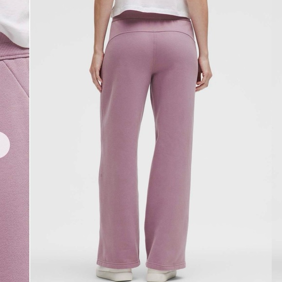 Lululemon Scuba Mid-Rise Wide-Leg Pant *Regular (Lavender Lux, Size M) - Picture 2 of 15